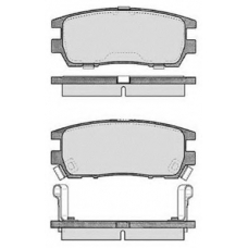 RA.0592.0 RAICAM Комплект тормозных колодок, дисковый тормоз