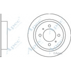 DSK246 APEC Тормозной диск