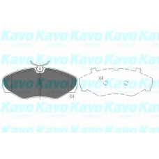 KBP-6566 KAVO PARTS Комплект тормозных колодок, дисковый тормоз