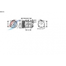 DNK315 AVA Компрессор, кондиционер