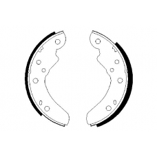 0 986 487 420 BOSCH Комплект тормозных колодок