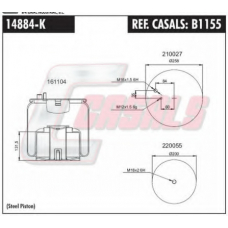 B1155 CASALS Кожух пневматической рессоры