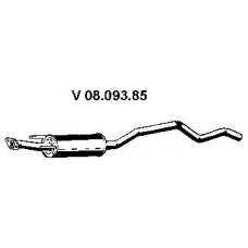 08.093.85 EBERSPACHER Предглушитель выхлопных газов