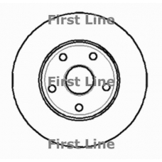 FBD158 FIRST LINE Тормозной диск