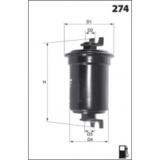 ELE6033 MECAFILTER Топливный фильтр