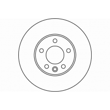 MDC1704 MINTEX Тормозной диск