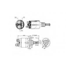 ZM732 ERA Тяговое реле, стартер