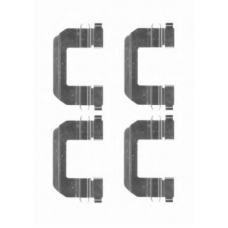 MBA1825 MINTEX Комплектующие, колодки дискового тормоза