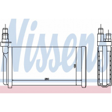 70011 NISSENS Теплообменник, отопление салона