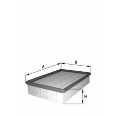 PC2345E AC Delco Воздушный фильтр