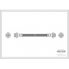 19032339 CORTECO Тормозной шланг