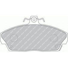 FDB613 FERODO Комплект тормозных колодок, дисковый тормоз