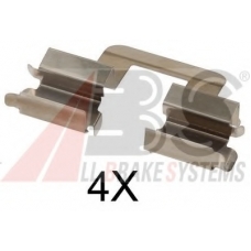 1606Q ABS Комплектующие, колодки дискового тормоза