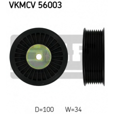 VKMCV 56003 SKF Паразитный / ведущий ролик, поликлиновой ремень