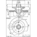 BS 7898 BRECO Тормозной диск