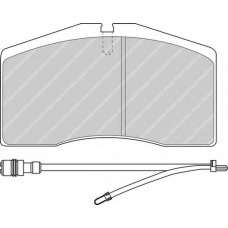 FDB891 FERODO Комплект тормозных колодок, дисковый тормоз