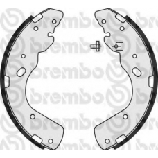 S 23 576 BREMBO Комплект тормозных колодок