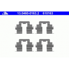 13.0460-0163.2 ATE Комплектующие, колодки дискового тормоза