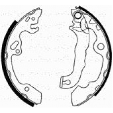 153-133 CIFAM Комплект тормозных колодок