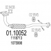 01.10052 MTS Труба выхлопного газа