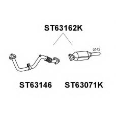 ST63162K VENEPORTE Катализатор