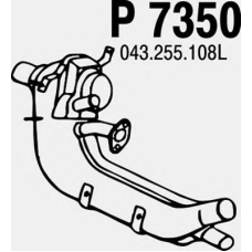 P7350 FENNO Труба выхлопного газа