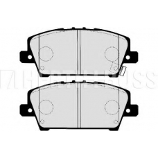 J3604069 NIPPARTS Комплект тормозных колодок, дисковый тормоз
