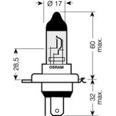 64193ALS-01B OSRAM Лампа накаливания, фара дальнего света; лампа нака