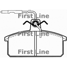 FBP1022 FIRST LINE Комплект тормозных колодок, дисковый тормоз