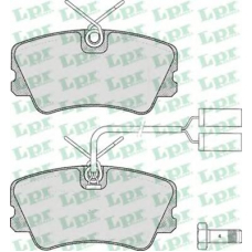 05P301 LPR Комплект тормозных колодок, дисковый тормоз