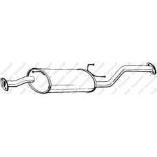 281-261 BOSAL Средний глушитель выхлопных газов