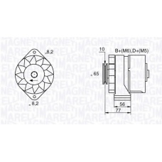 063534881590 MAGNETI MARELLI Генератор