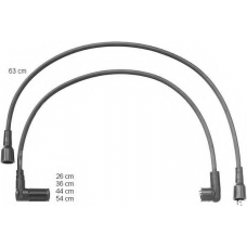 ZEF1047 BERU Комплект проводов зажигания