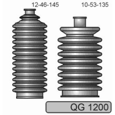 QG1200 QUINTON HAZELL Комплект пылника, рулевое управление