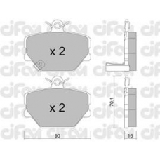 822-341-0 CIFAM Комплект тормозных колодок, дисковый тормоз