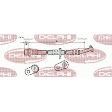 LH6091 DELPHI Тормозной шланг