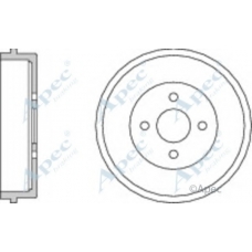 DRM9506 APEC Тормозной барабан