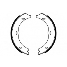 S818 SIMER Комплект тормозных колодок