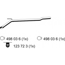 176415 ERNST Труба выхлопного газа