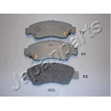 PA-425AF JAPANPARTS Комплект тормозных колодок, дисковый тормоз