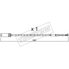 SU.281 TRUSTING Сигнализатор, износ тормозных колодок
