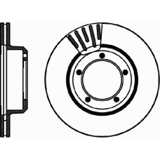 MDC565 MINTEX Тормозной диск