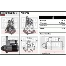 DRS0247N DELCO REMY Стартер