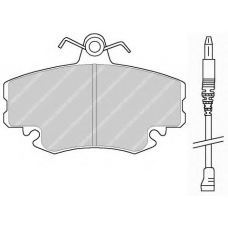 FDB845F FERODO Комплект тормозных колодок, дисковый тормоз