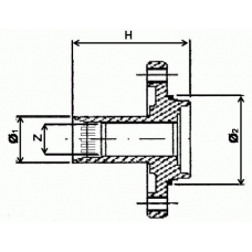 485309 RUVILLE Ступица колеса