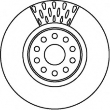 562085BC BENDIX Тормозной диск