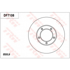 DF7108 TRW Тормозной диск