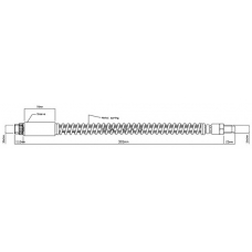 VBJ184 MOTAQUIP Тормозной шланг