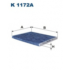 K1172A FILTRON Фильтр, воздух во внутренном пространстве