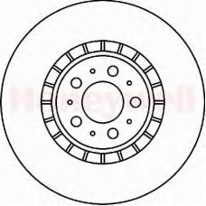 562217B BENDIX Тормозной диск